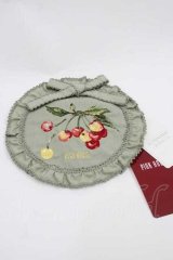 PINK HOUSE / チェリー刺繍ワッペン  ハッカ I-25-09-15-112-LO-ZA-HD-ZI