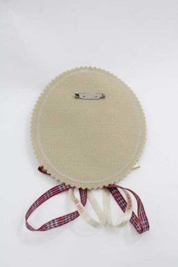 画像2: PINK HOUSE / ウィンターフォレストトリート刺繍ワッペン  ベージュ I-25-09-15-114-LO-ZA-HD-ZI