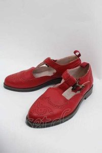 PINK HOUSE / ストラップレザーシューズ 3(M) 赤 I-25-09-15-121-LO-SH-HD-ZI