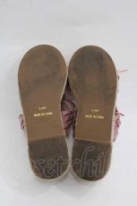 画像4: 【SALE】PINK HOUSE / フリルサンダル 3(M) ピンク I-25-09-15-125-LO-SH-HD-ZT387 (4)
