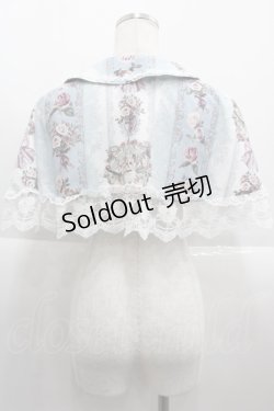 画像2: Royal Princess Alice / Rococo Rose Cat ケープ  ブルー I-25-09-15-016-LO-TO-HD-ZI