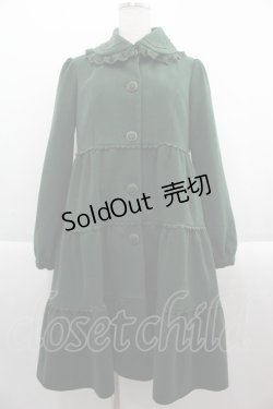 画像1: axes femme POETIQUE / レース襟ロングコート  グレー I-25-09-15-023-AX-CO-HD-ZI