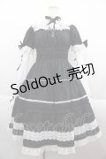 Angelic Pretty / Eternal Dollワンピース  黒Ｘ白 I-25-09-15-028-AP-OP-HD-ZI