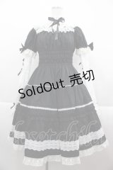 Angelic Pretty / Eternal Dollワンピース  黒Ｘ白 I-25-09-15-028-AP-OP-HD-ZI