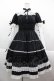 画像1: Angelic Pretty / Eternal Dollワンピース  黒Ｘ白 I-25-09-15-028-AP-OP-HD-ZI (1)