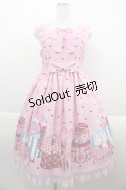 画像1: Angelic Pretty / Lovely Toyboxジャンパースカート  ピンク I-25-09-15-029-AP-OP-HD-ZI