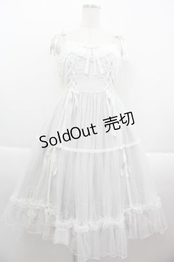 画像1: Angelic Pretty / Marquiseジャンパースカート  グレー I-25-09-15-030-AP-OP-HD-ZI