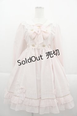 画像1: BABY,THE STARS SHINE BRIGHT / Sister Mariaのセーラーワンピース  ピンク I-25-09-15-034-BA-OP-HD-ZS