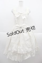 BABY,THE STARS SHINE BRIGHT / フローレンシアジャンパースカート  生成り I-25-09-15-038-BA-OP-HD-ZS