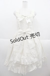 BABY,THE STARS SHINE BRIGHT / フローレンシアジャンパースカート  生成り I-25-09-15-038-BA-OP-HD-ZS