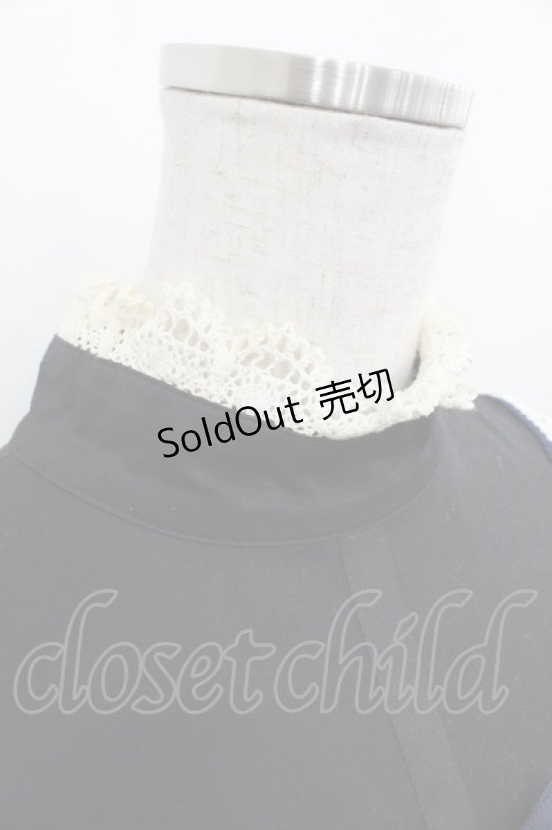 画像5: BABY,THE STARS SHINE BRIGHT / 劇場版マクロスフロンティア〜サヨナラノツバサ〜 コラボレーションワンピース　【完全受注商品】  黒Ｘ紺 I-25-09-15-039-BA-OP-HD-ZI (5)