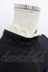 画像5: BABY,THE STARS SHINE BRIGHT / 劇場版マクロスフロンティア〜サヨナラノツバサ〜 コラボレーションワンピース　【完全受注商品】  黒Ｘ紺 I-25-09-15-039-BA-OP-HD-ZI (5)