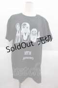 GOTHPUNKその他(買取対象外) / Deity's watchdog 16th Anniversary Tシャツ  ブラック I-25-09-18-052-EL-TS-HD-ZI