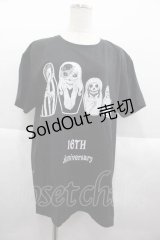 GOTHPUNKその他(買取対象外) / Deity's watchdog 16th Anniversary Tシャツ  ブラック I-25-09-18-052-EL-TS-HD-ZI
