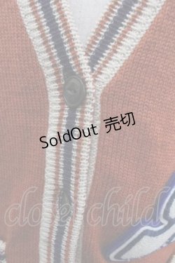 画像3: HYSTERIC GLAMOUR / Vネックカーディガン  オレンジ I-25-09-18-006-PU-TO-HD-ZI