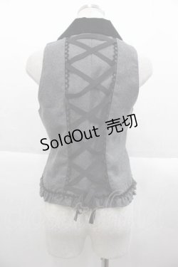 画像2: ALICE and the PIRATES / Mad Tea Partyベスト  グレー I-25-09-18-062-PA-TO-HD-ZI