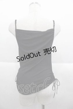 画像2: Ozz On / /薔薇刺繍キャミソール  黒Ｘ赤Ｘ緑 I-25-09-18-063-OO-TO-HD-ZI