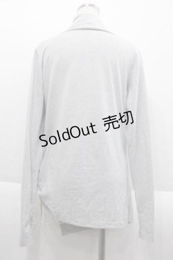 画像2: Rozen Kavalier / ローズフラワーブーケハイネックロングカットソー  グレー I-25-09-18-080-OO-TO-HD-ZI