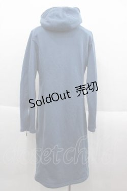 画像2: Ozz conte / クロスZIPロングパーカー  青 I-25-09-18-082-OO-TO-HD-ZI