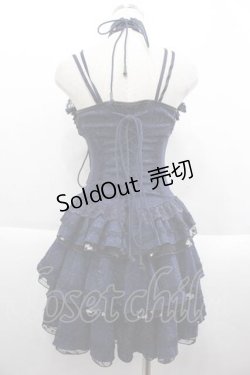 画像2: Ozz oneste /花鳥龍月ビスチェワンピース  ネイビー I-25-09-18-083-OO-OP-HD-ZI