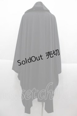 画像2: Drug Honey / 臓器プリントフード変形ワンピース  黒 I-25-09-18-092-PU-OP-HD-ZI