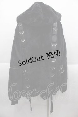 画像2: REFLEM / DカンPUレザーテープファーパーカー  ブラック I-25-09-18-011-PU-CO-HD-ZI