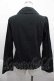 画像2: PEACE NOW / 裾フリルブラウス  黒 I-25-09-18-018-PU-BL-HD-ZI (2)