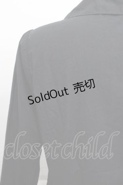 画像3: PEACE NOW / 裾フリルブラウス  黒 I-25-09-18-018-PU-BL-HD-ZI