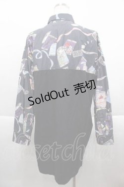 画像2: MILKBOY / タロット柄シャツ  グレー I-25-09-18-020-MB-BL-HD-ZI