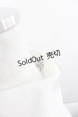 画像3: MIHO MATSUDA / サテンブラウス M 白 I-25-09-18-029-GO-BL-HD-ZI