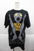 SUICIDE CORPSE / ガスマスクTシャツ  ブラック I-25-09-18-033-EL-TS-HD-ZI