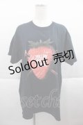 MILKBOY / 串刺しベリーTシャツ  黒 I-25-09-18-035-MB-TO-HD-ZI