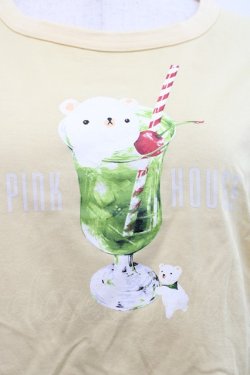 画像3: PINK HOUSE / クリームソーダプリントTシャツ 3(M)  I-25-09-21-031-LO-TS-HD-ZI