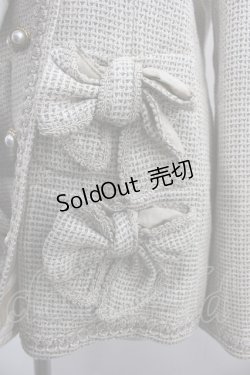 画像3: INGEBORG / 麻混リボンジャケット M ベージュ I-25-09-21-038-LO-JA-HD-ZI