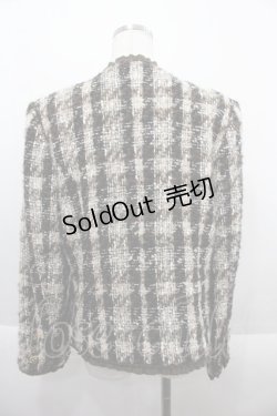 画像2: INGEBORG / ツイードジャケット  ブラウン I-25-09-21-040-LO-JA-HD-ZI