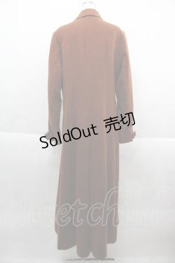 画像2: BETTY`S BLUE / フロント3連ベルトロングコート  ブラウン I-25-09-21-041-PU-OP-HD-ZI