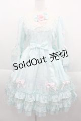 Angelic Pretty / バラのお嬢様Dress  ミント I-25-09-21-050-AP-OP-HD-ZI