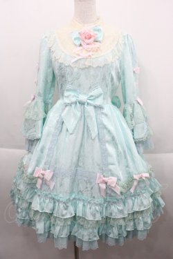画像1: Angelic Pretty / バラのお嬢様Dress  ミント I-25-09-21-050-AP-OP-HD-ZI