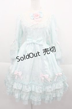 画像1: Angelic Pretty / バラのお嬢様Dress  ミント I-25-09-21-050-AP-OP-HD-ZI