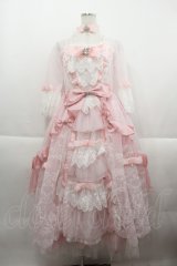 BABY,THE STARS SHINE BRIGHT / Lady Lacy Plumeria  あなたの幸せを願う花束 柄ドレスセット  ピンク I-25-09-21-051-BA-OP-HD-ZI