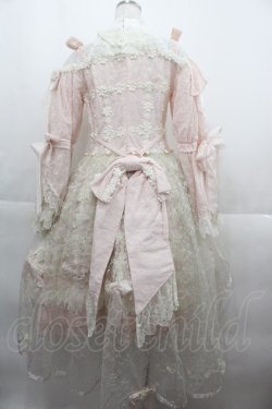 画像2: BABY,THE STARS SHINE BRIGHT / Parlement of foules Menuet 鳥たちが集い白薔薇が香る恋の歌 ワンピースドレス  ピンク I-25-09-21-052-BA-OP-HD-ZI