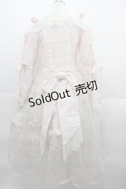 画像2: BABY,THE STARS SHINE BRIGHT / Parlement of foules Menuet 鳥たちが集い白薔薇が香る恋の歌 ワンピースドレス  ピンク I-25-09-21-052-BA-OP-HD-ZI