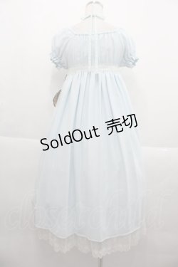 画像2: ALICE and the PIRATES / ミスティックシフォンシフォンワンピース  サックス I-25-09-21-055-PA-OP-HD-ZI