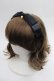 画像1: Angelic Pretty / ドットチュールリボンカチューシャ  黒 I-25-09-21-101-AP-AC-HD-ZI (1)