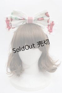 Angelic Pretty / 摘みたていちごカチューシャ  シロ I-25-09-21-105-AP-AC-HD-ZI