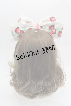 画像2: Angelic Pretty / 摘みたていちごカチューシャ  シロ I-25-09-21-105-AP-AC-HD-ZI