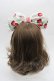 画像2: Angelic Pretty / 摘みたていちごカチューシャ  シロ I-25-09-21-105-AP-AC-HD-ZI (2)