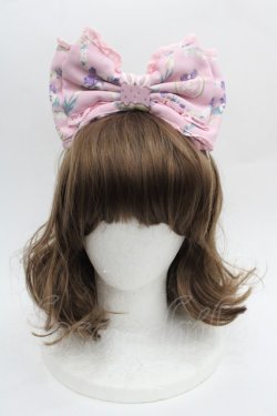 画像1: Angelic Pretty / Flower Garden Teatimeカチューシャ  ピンク I-25-09-21-106-AP-AC-HD-ZI