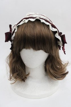 画像2: Pina sweetcollection / ローズラインカチューシャ  ボルドー I-25-09-21-107-LO-AC-HD-ZI