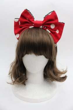 画像1: Angelic Pretty / Fantasic Dollyカチューシャ  赤 I-25-09-21-108-AP-AC-HD-ZI